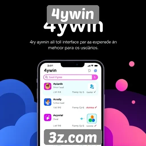 Evolução da interface do 4ywin para usuários